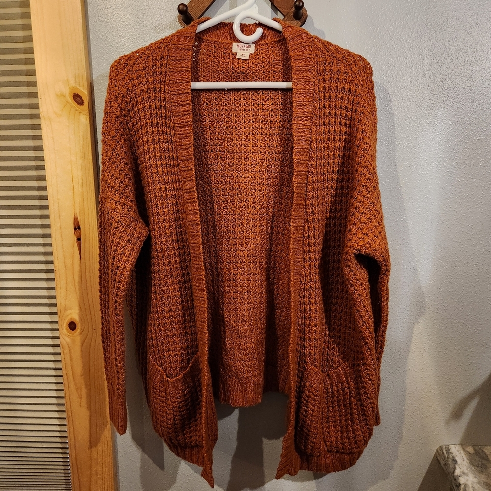 Mossimo Supply Rust Cardigan size XS